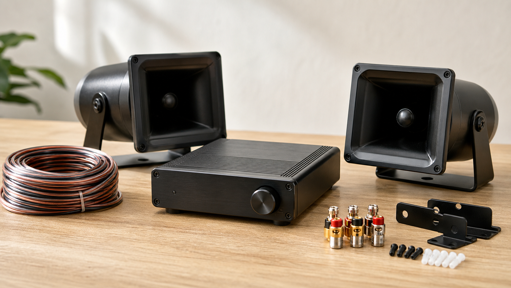 GMYS swiftlet farming equipment - amplifiers and tweeters