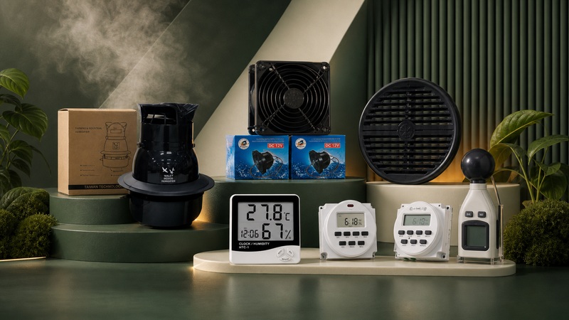 Humidifier and fogging equipment for swiftlet house environment control